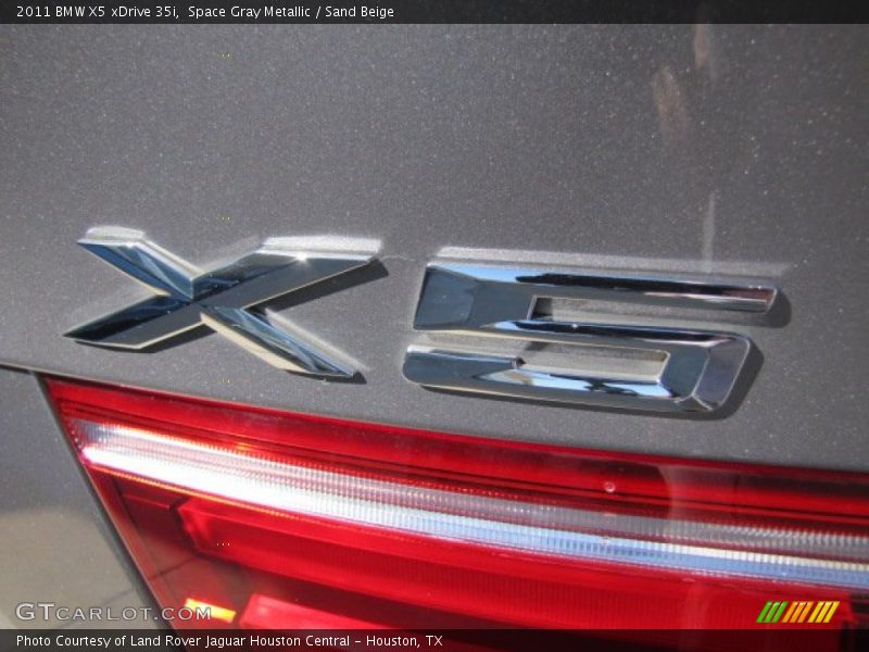 Space Gray Metallic / Sand Beige 2011 BMW X5 xDrive 35i