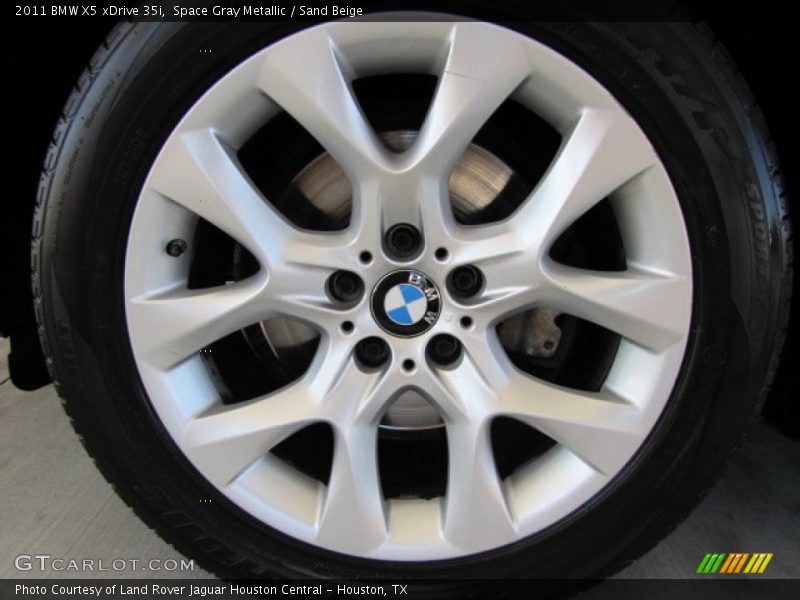 Space Gray Metallic / Sand Beige 2011 BMW X5 xDrive 35i