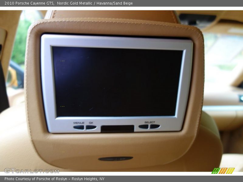 Entertainment System of 2010 Cayenne GTS