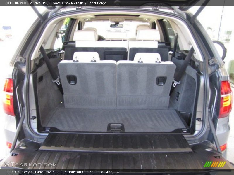 Space Gray Metallic / Sand Beige 2011 BMW X5 xDrive 35i