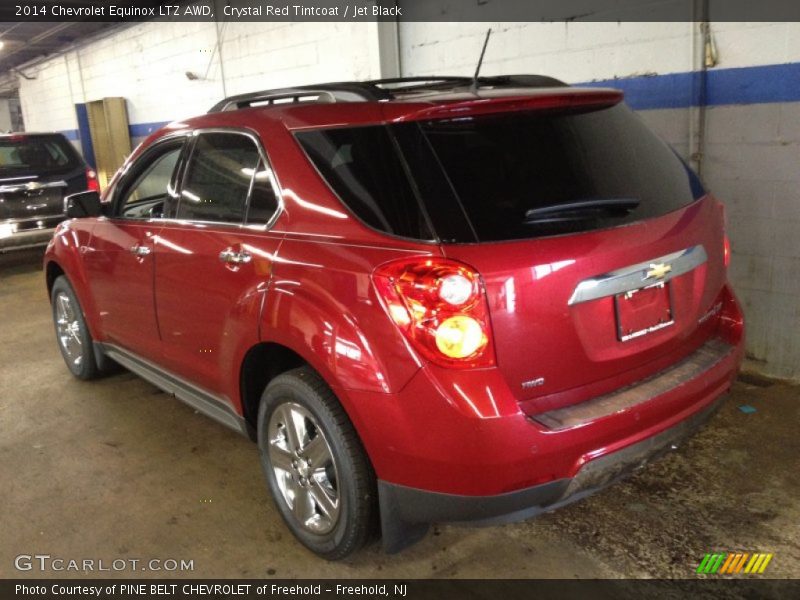Crystal Red Tintcoat / Jet Black 2014 Chevrolet Equinox LTZ AWD