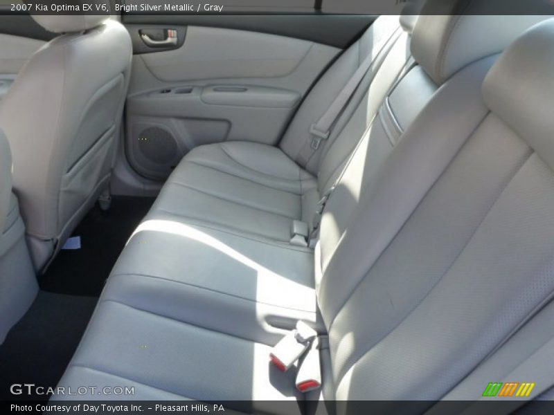 Bright Silver Metallic / Gray 2007 Kia Optima EX V6