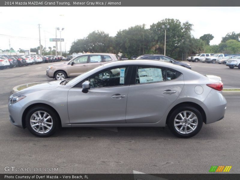 Meteor Gray Mica / Almond 2014 Mazda MAZDA6 Grand Touring