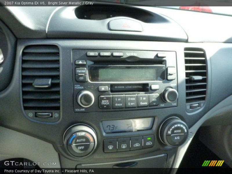 Bright Silver Metallic / Gray 2007 Kia Optima EX V6