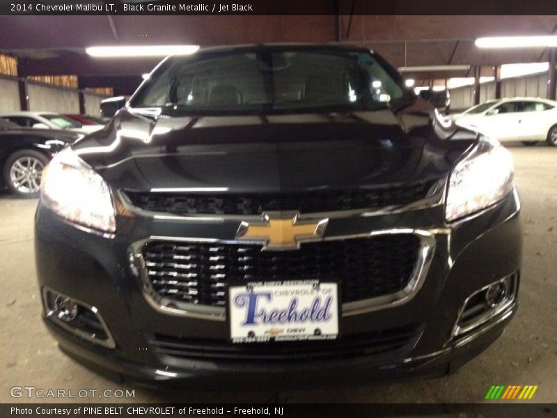 Black Granite Metallic / Jet Black 2014 Chevrolet Malibu LT
