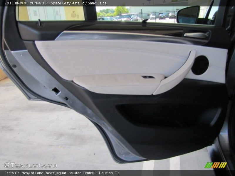 Space Gray Metallic / Sand Beige 2011 BMW X5 xDrive 35i