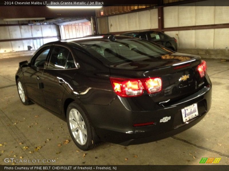 Black Granite Metallic / Jet Black 2014 Chevrolet Malibu LT