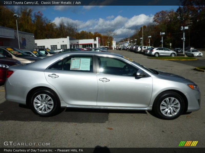 Classic Silver Metallic / Ash 2013 Toyota Camry LE