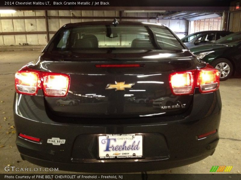 Black Granite Metallic / Jet Black 2014 Chevrolet Malibu LT