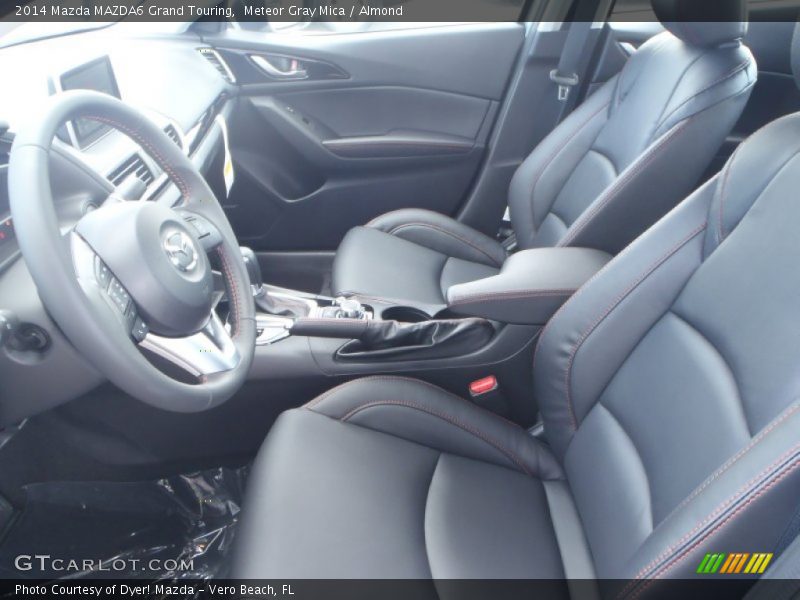 Meteor Gray Mica / Almond 2014 Mazda MAZDA6 Grand Touring