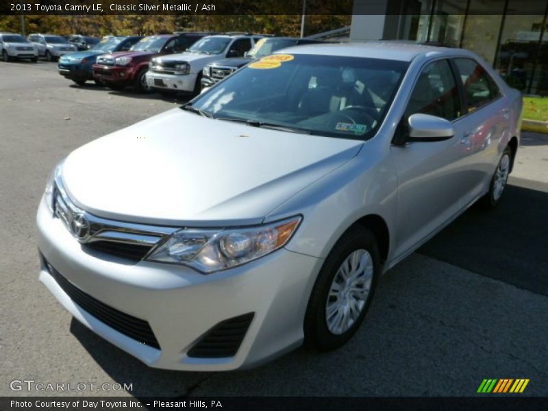 Classic Silver Metallic / Ash 2013 Toyota Camry LE