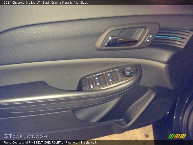 Black Granite Metallic / Jet Black 2014 Chevrolet Malibu LT