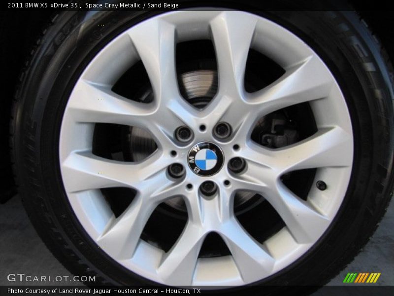 Space Gray Metallic / Sand Beige 2011 BMW X5 xDrive 35i