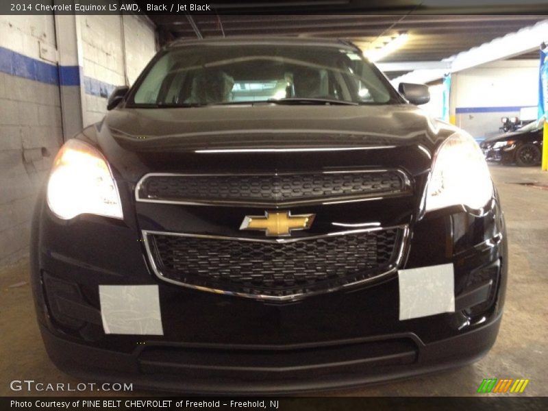 Black / Jet Black 2014 Chevrolet Equinox LS AWD