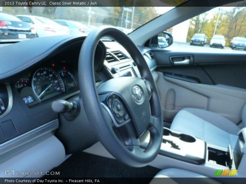 Classic Silver Metallic / Ash 2013 Toyota Camry LE