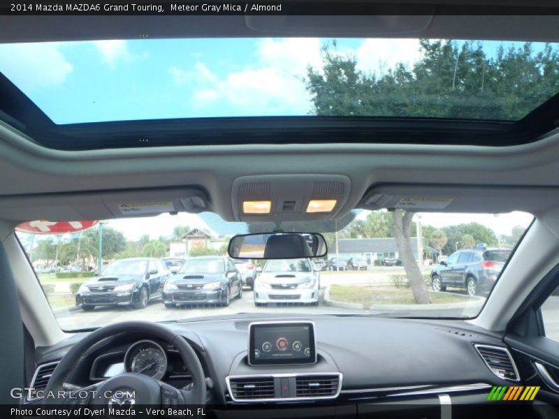 Meteor Gray Mica / Almond 2014 Mazda MAZDA6 Grand Touring