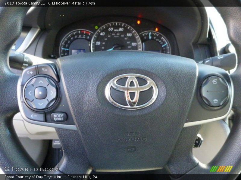 Classic Silver Metallic / Ash 2013 Toyota Camry LE
