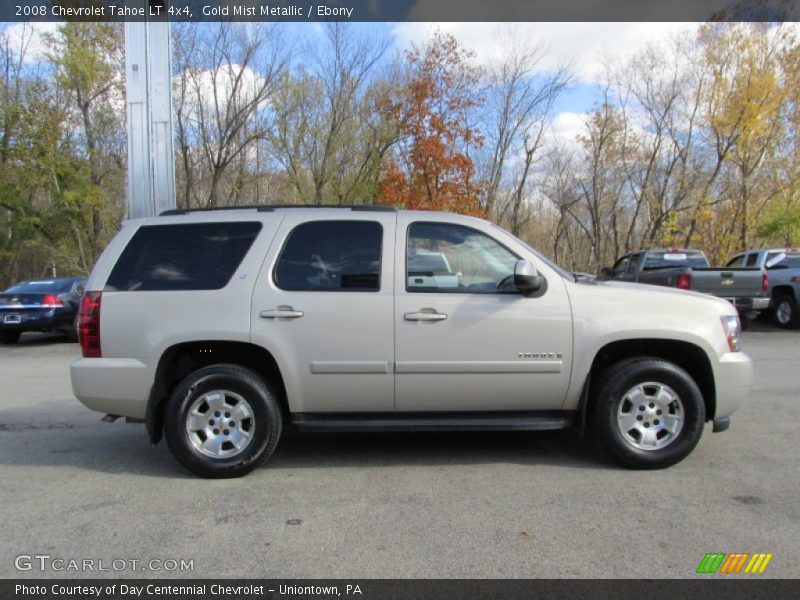 Gold Mist Metallic / Ebony 2008 Chevrolet Tahoe LT 4x4