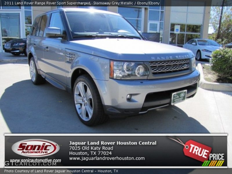 Stornoway Grey Metallic / Ebony/Ebony 2011 Land Rover Range Rover Sport Supercharged