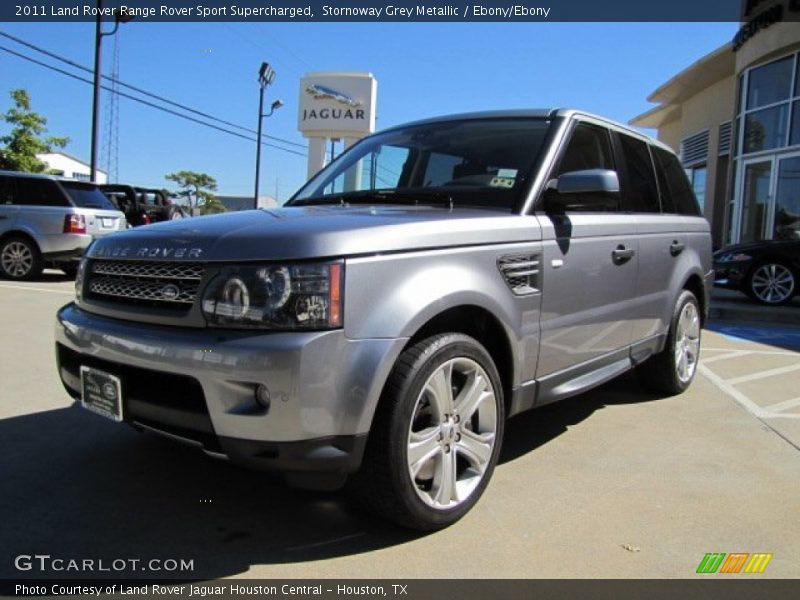 Stornoway Grey Metallic / Ebony/Ebony 2011 Land Rover Range Rover Sport Supercharged