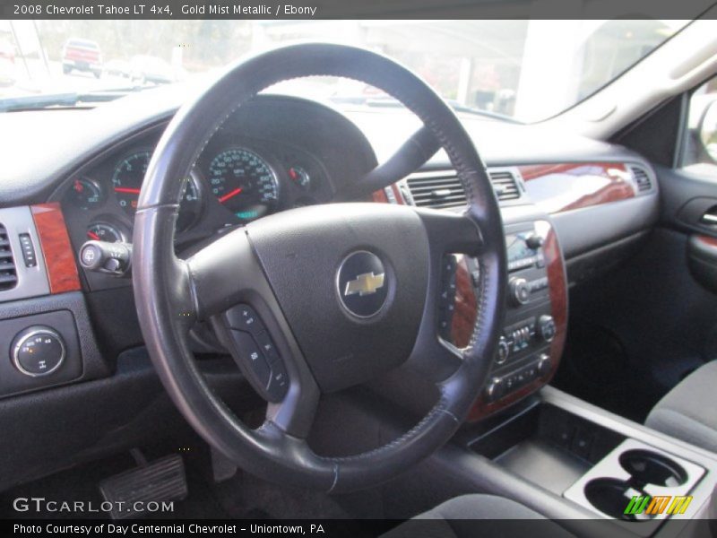 Gold Mist Metallic / Ebony 2008 Chevrolet Tahoe LT 4x4