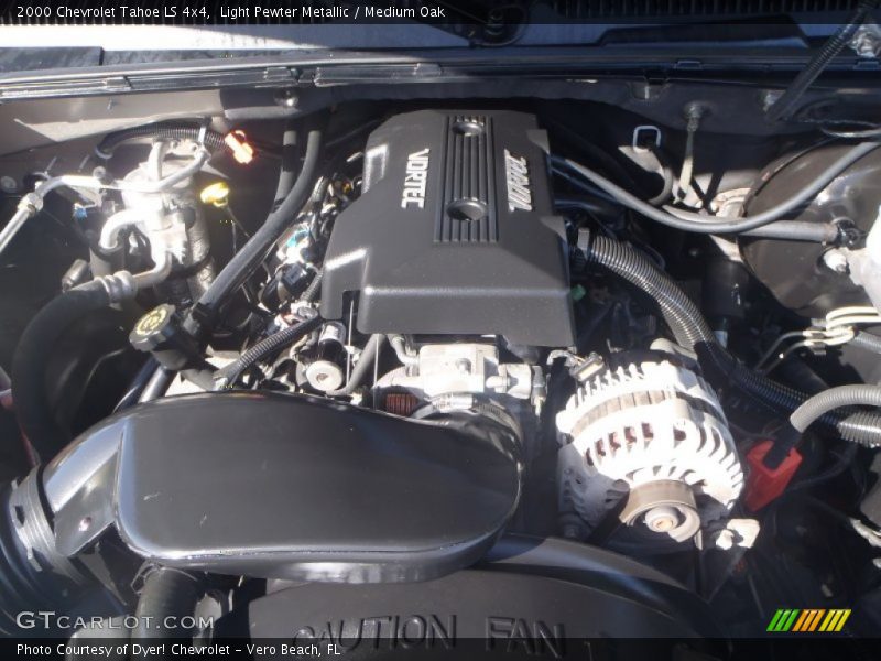 Light Pewter Metallic / Medium Oak 2000 Chevrolet Tahoe LS 4x4