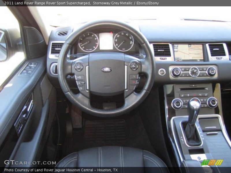 Stornoway Grey Metallic / Ebony/Ebony 2011 Land Rover Range Rover Sport Supercharged