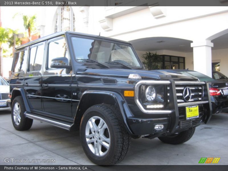 Black / Black 2013 Mercedes-Benz G 550
