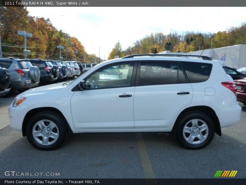 Super White / Ash 2011 Toyota RAV4 I4 4WD