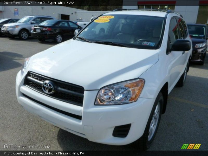 Super White / Ash 2011 Toyota RAV4 I4 4WD