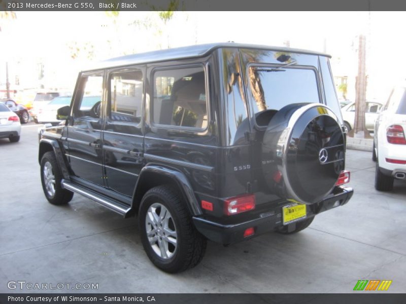 Black / Black 2013 Mercedes-Benz G 550
