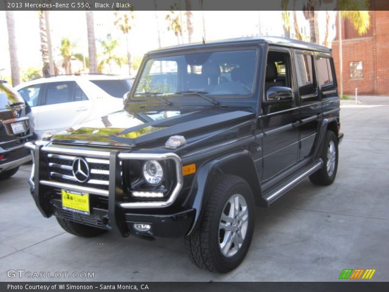 Black / Black 2013 Mercedes-Benz G 550