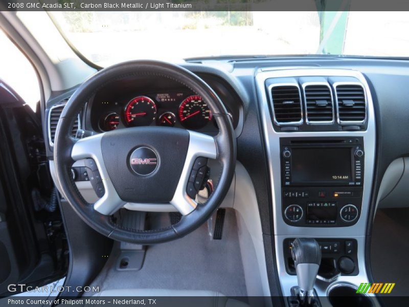 Carbon Black Metallic / Light Titanium 2008 GMC Acadia SLT