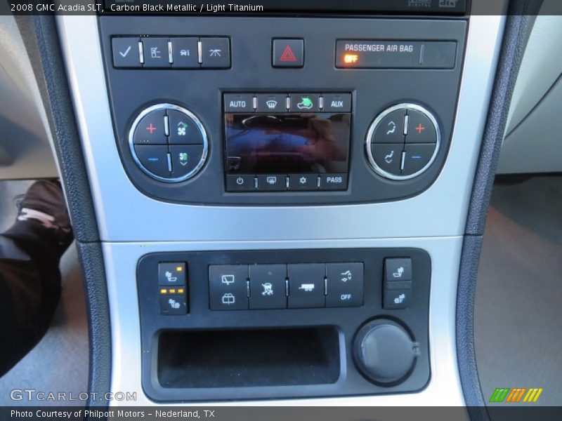 Carbon Black Metallic / Light Titanium 2008 GMC Acadia SLT