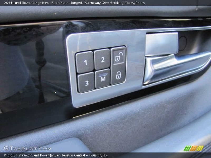 Stornoway Grey Metallic / Ebony/Ebony 2011 Land Rover Range Rover Sport Supercharged