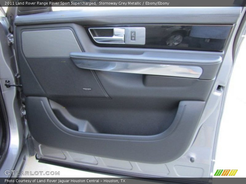 Stornoway Grey Metallic / Ebony/Ebony 2011 Land Rover Range Rover Sport Supercharged
