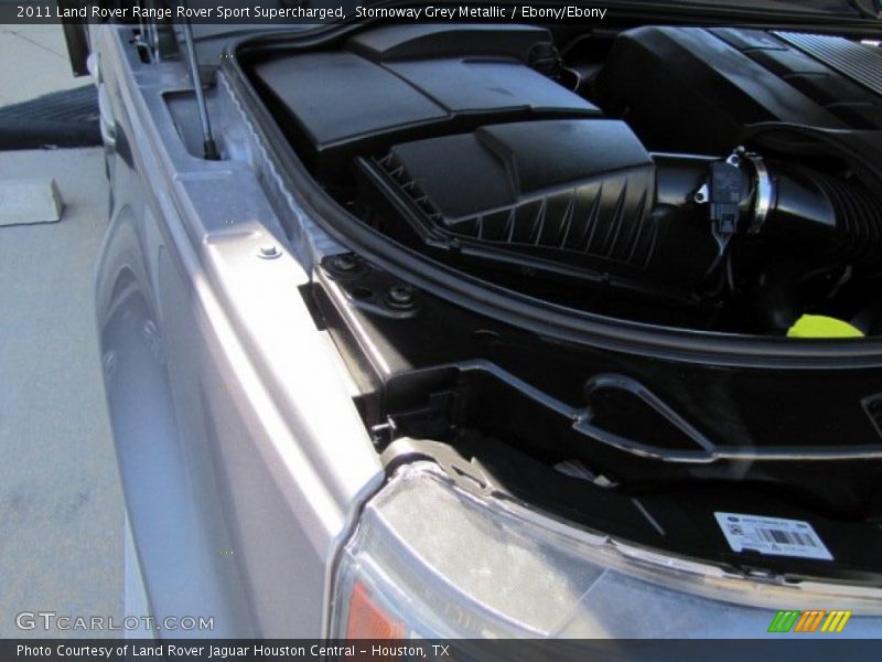 Stornoway Grey Metallic / Ebony/Ebony 2011 Land Rover Range Rover Sport Supercharged