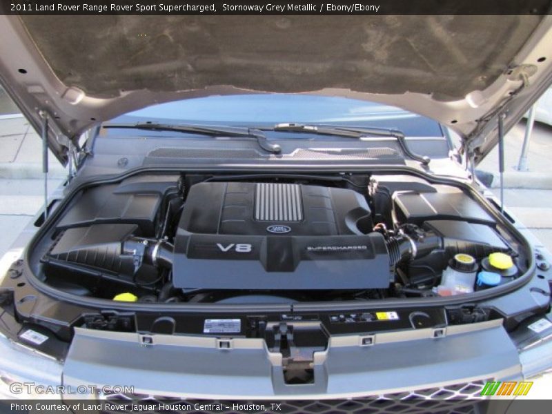 Stornoway Grey Metallic / Ebony/Ebony 2011 Land Rover Range Rover Sport Supercharged