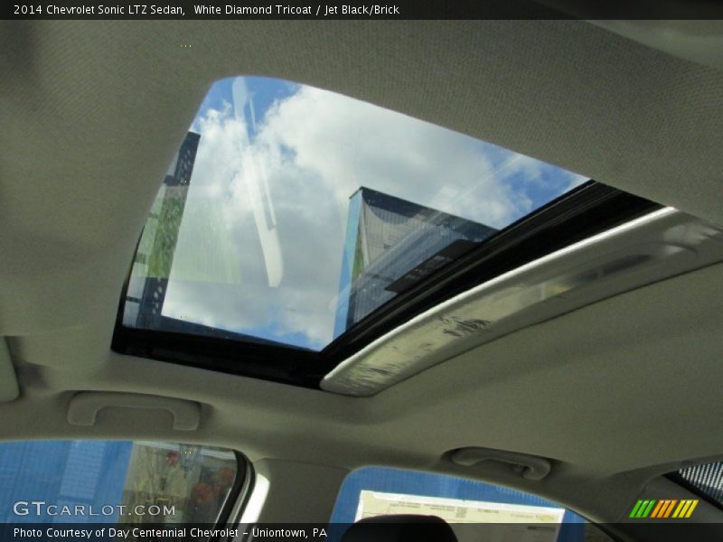 Sunroof of 2014 Sonic LTZ Sedan