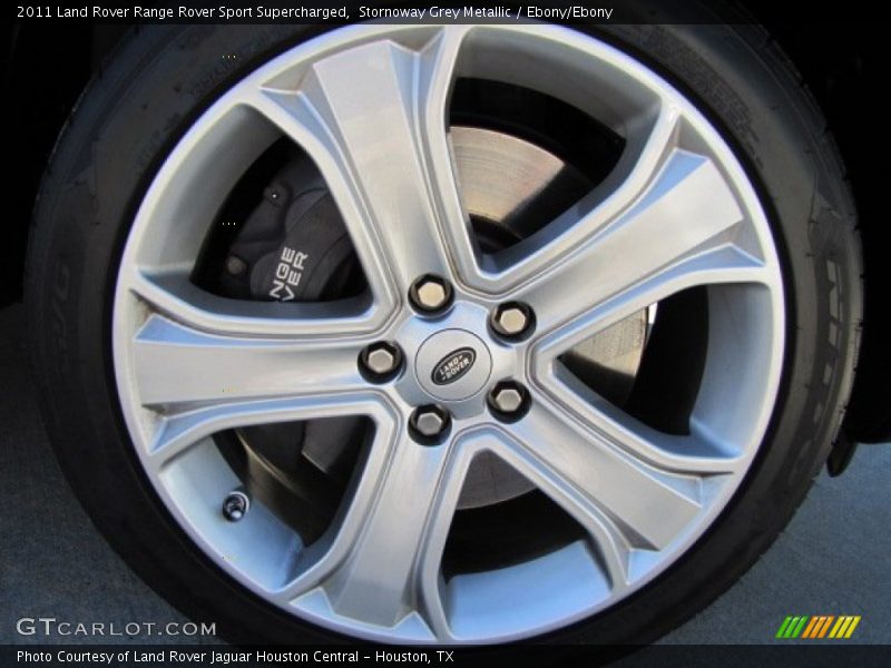 Stornoway Grey Metallic / Ebony/Ebony 2011 Land Rover Range Rover Sport Supercharged