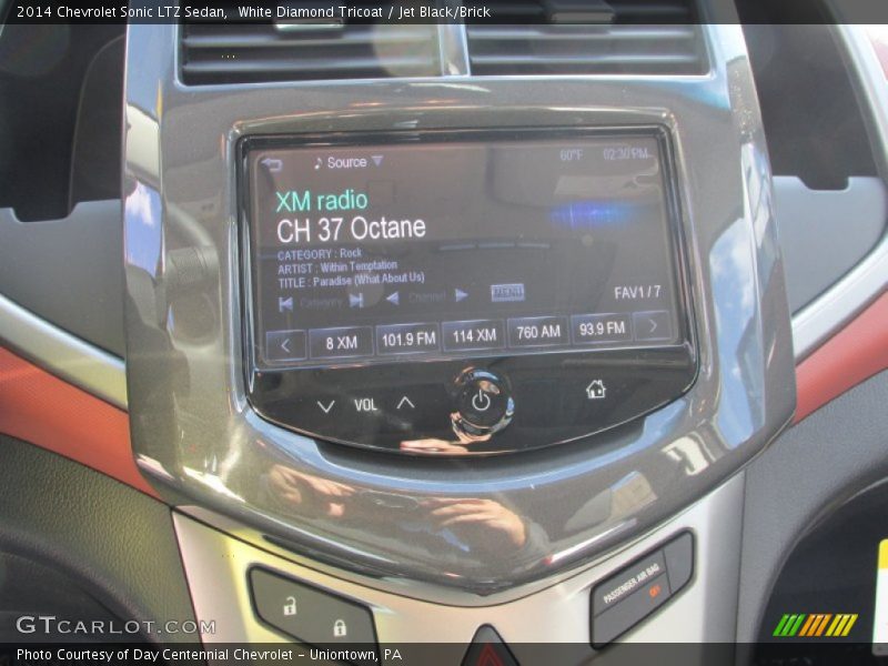 Controls of 2014 Sonic LTZ Sedan