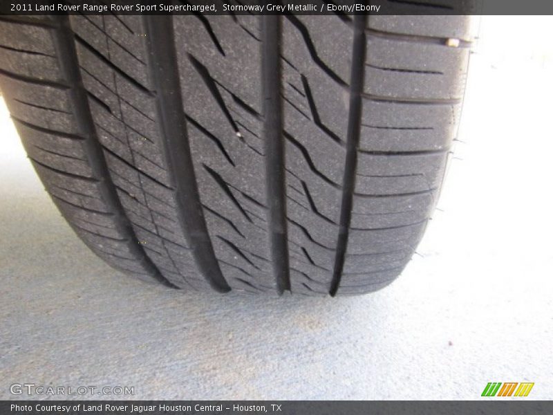 Stornoway Grey Metallic / Ebony/Ebony 2011 Land Rover Range Rover Sport Supercharged