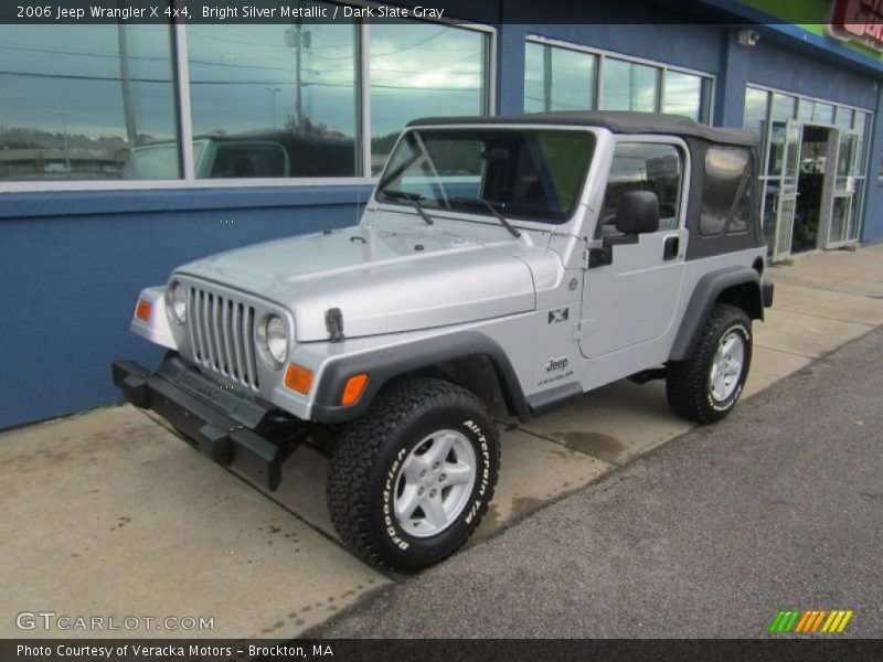 Bright Silver Metallic / Dark Slate Gray 2006 Jeep Wrangler X 4x4