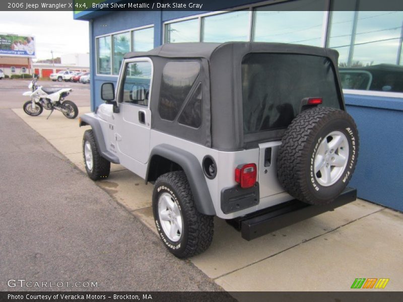 Bright Silver Metallic / Dark Slate Gray 2006 Jeep Wrangler X 4x4