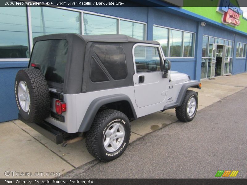 Bright Silver Metallic / Dark Slate Gray 2006 Jeep Wrangler X 4x4