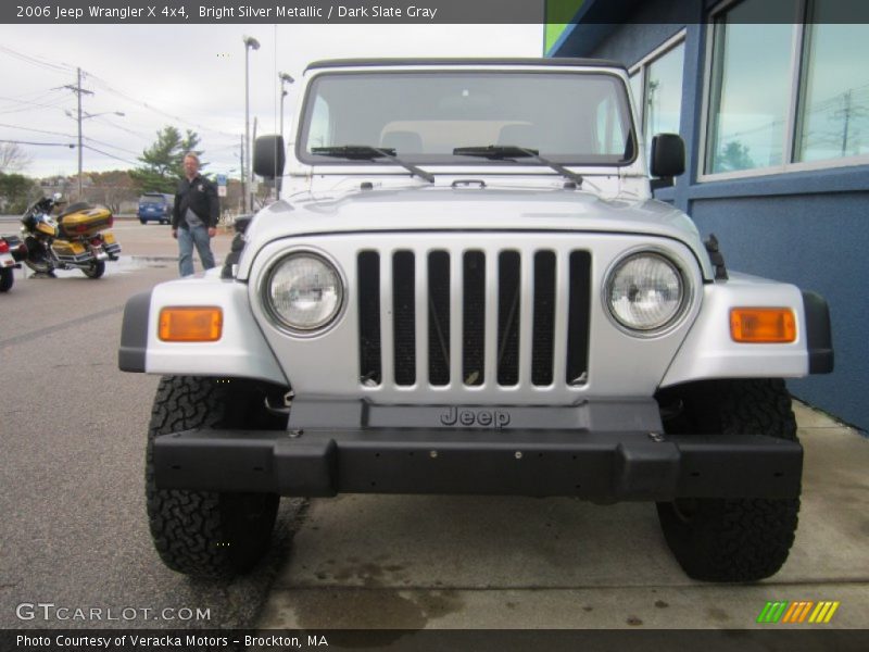 Bright Silver Metallic / Dark Slate Gray 2006 Jeep Wrangler X 4x4