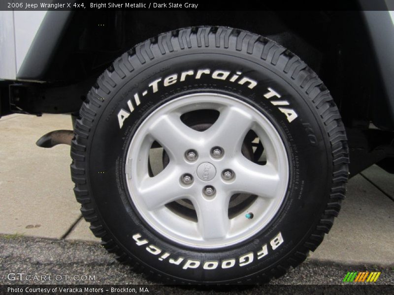 Bright Silver Metallic / Dark Slate Gray 2006 Jeep Wrangler X 4x4