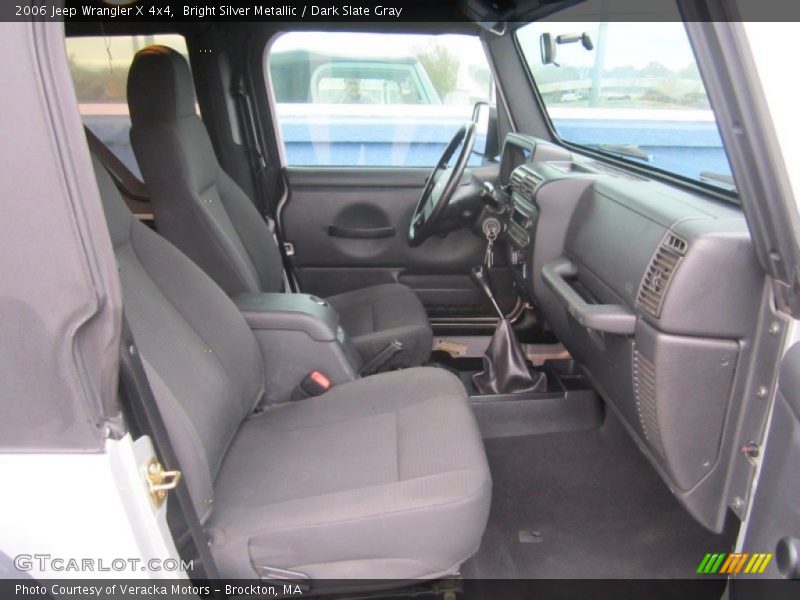 Bright Silver Metallic / Dark Slate Gray 2006 Jeep Wrangler X 4x4