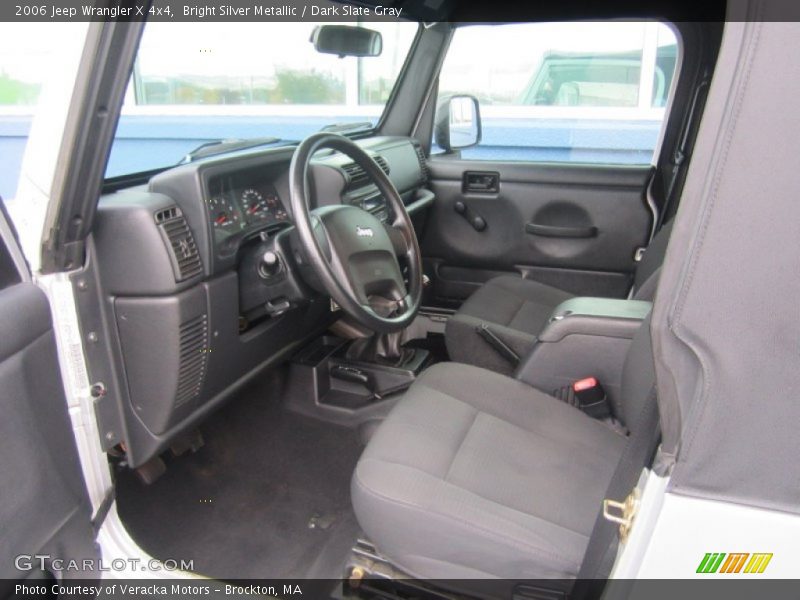 Bright Silver Metallic / Dark Slate Gray 2006 Jeep Wrangler X 4x4