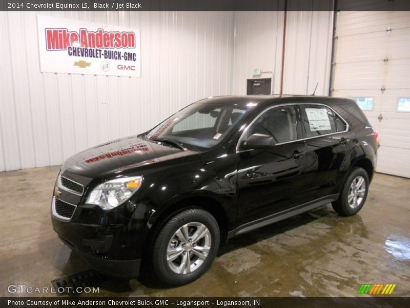 Black / Jet Black 2014 Chevrolet Equinox LS
